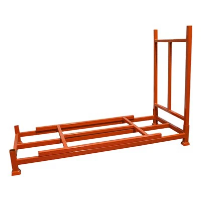 Stabelbar sveiset sammenleggbar stålpall